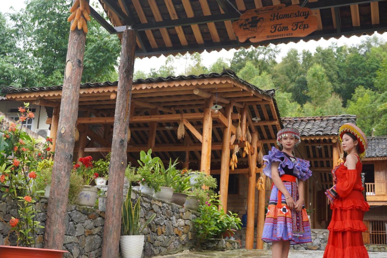 Tom Tep Homestay ハザン エクステリア 写真