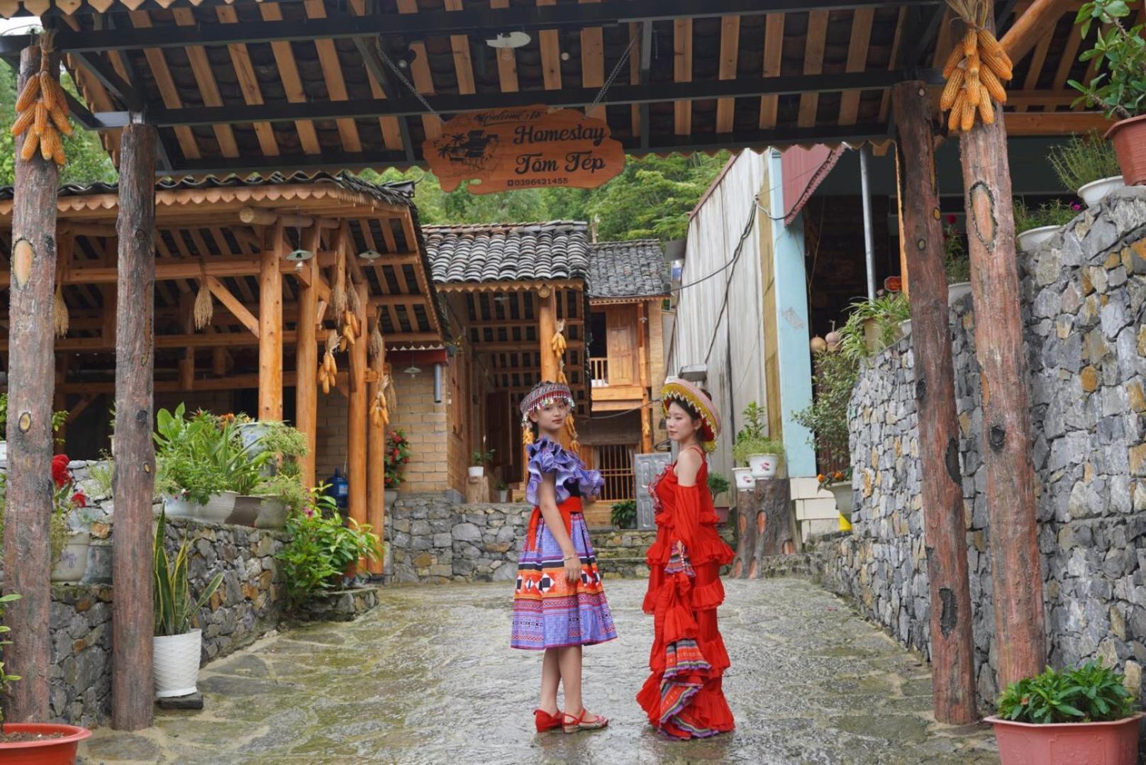 Tom Tep Homestay ハザン エクステリア 写真