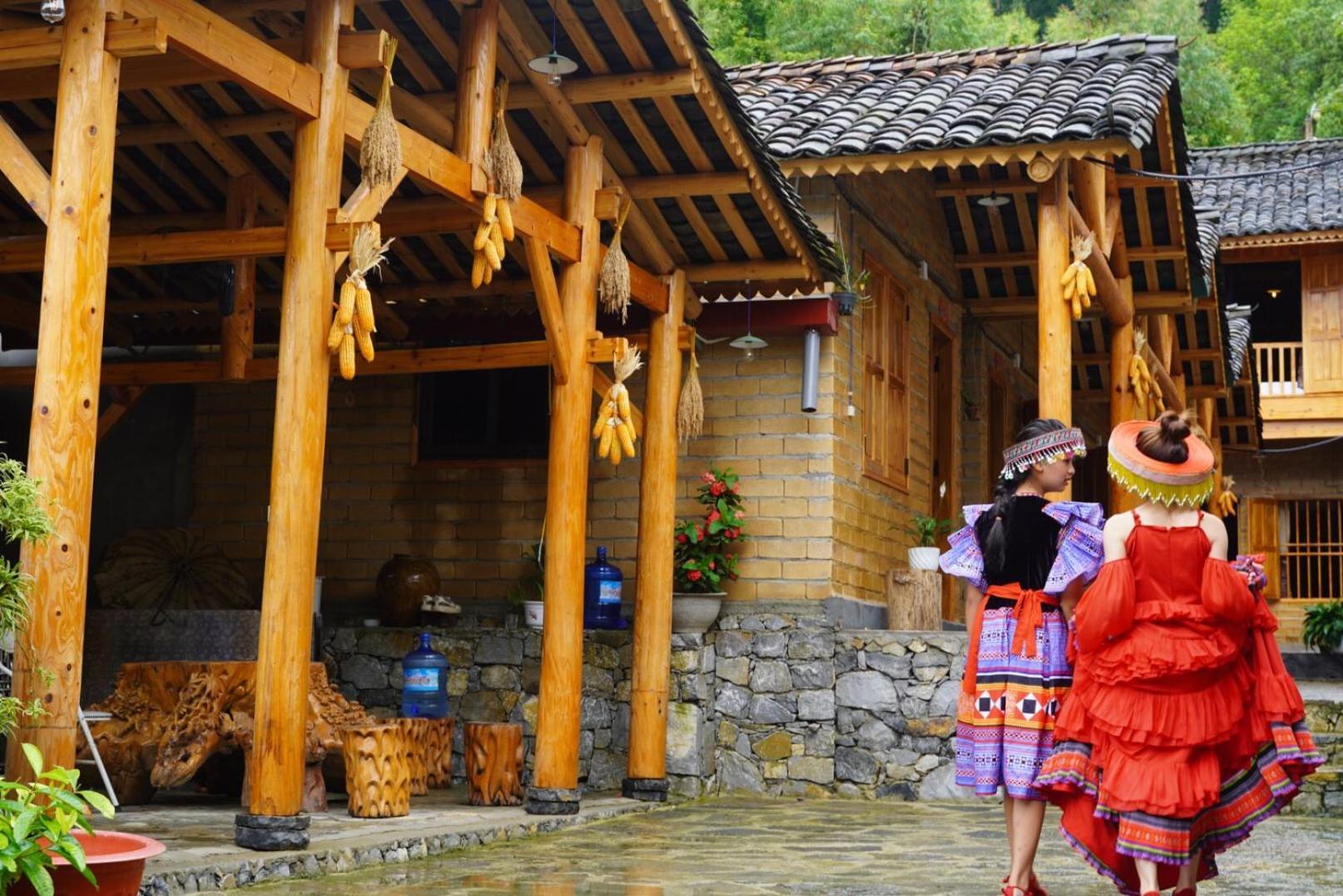 Tom Tep Homestay ハザン エクステリア 写真
