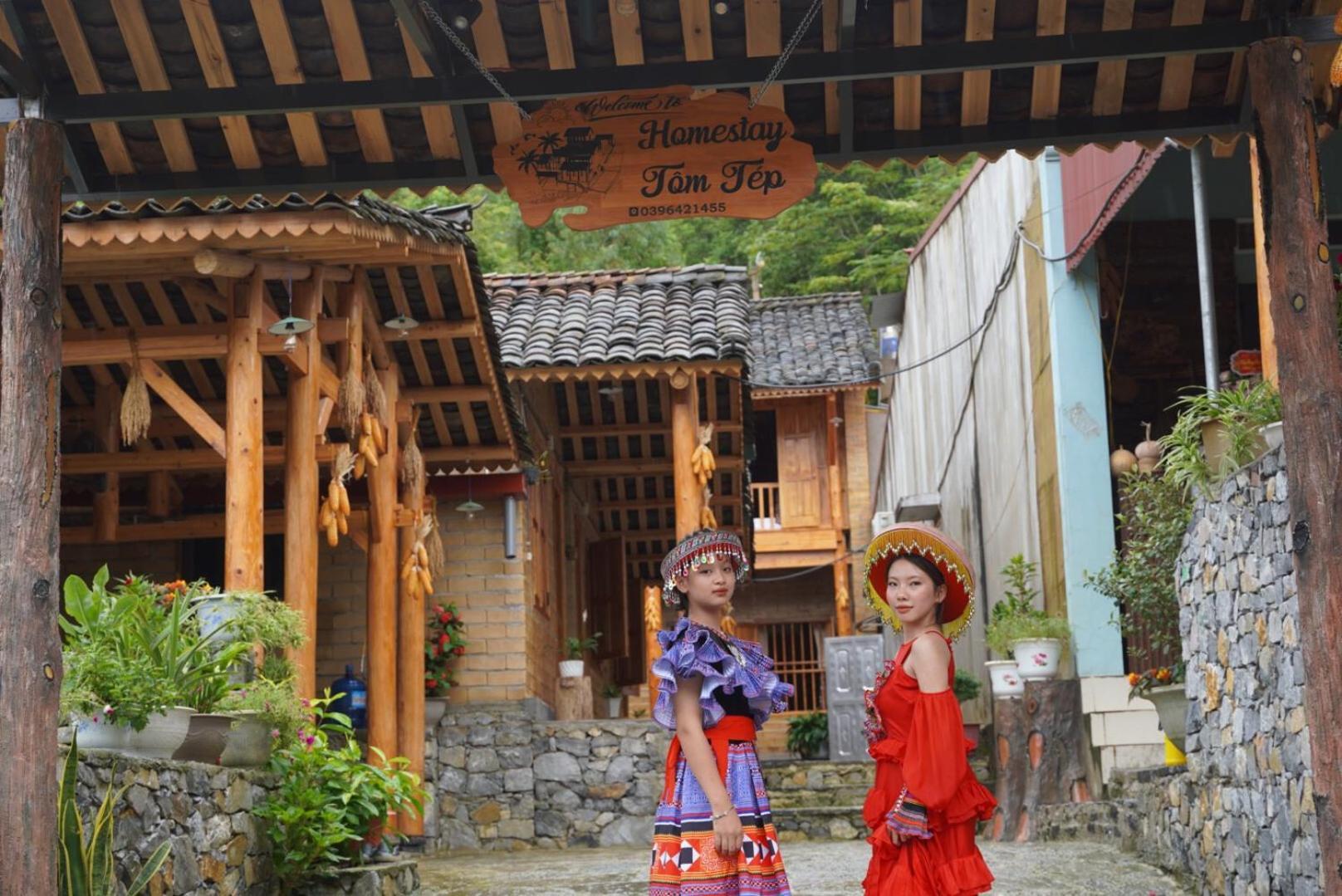 Tom Tep Homestay ハザン エクステリア 写真